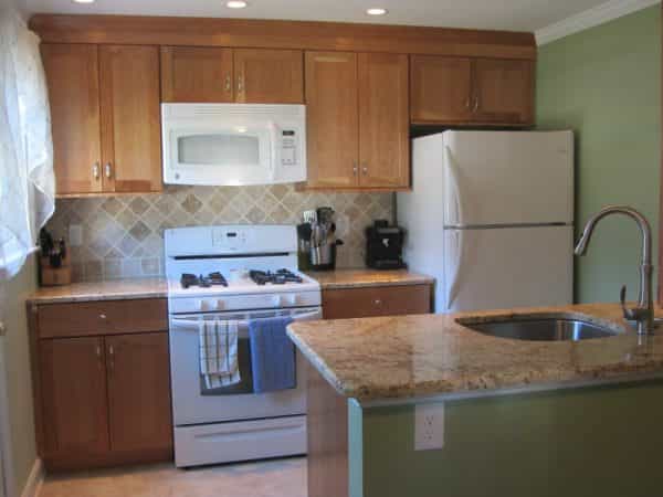 After small kitchen remodeling