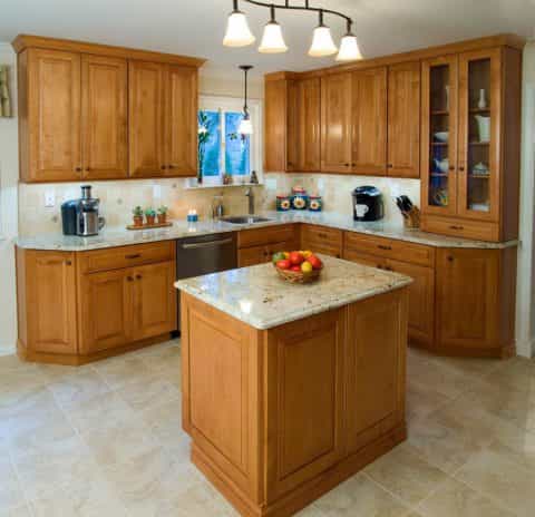 A transitional kitchen remodel in Yardley, PA